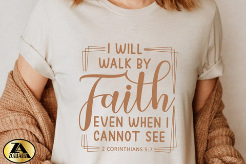 Faith SVG PNG EPS DXF Jesus SVG Christian Quote SVG Cut File SVG zoellartz 