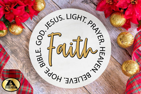 Faith SVG PNG EPS DXF Jesus SVG Christian Quote SVG Cut File SVG zoellartz 