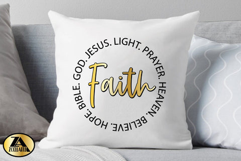 Faith SVG PNG EPS DXF Jesus SVG Christian Quote SVG Cut File SVG zoellartz 
