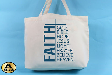 Faith SVG PNG EPS DXF Jesus SVG Christian Quote SVG T-Shirt SVG zoellartz 
