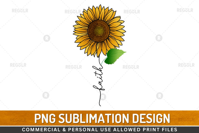 Faith SVG Sublimation Regulrcrative 