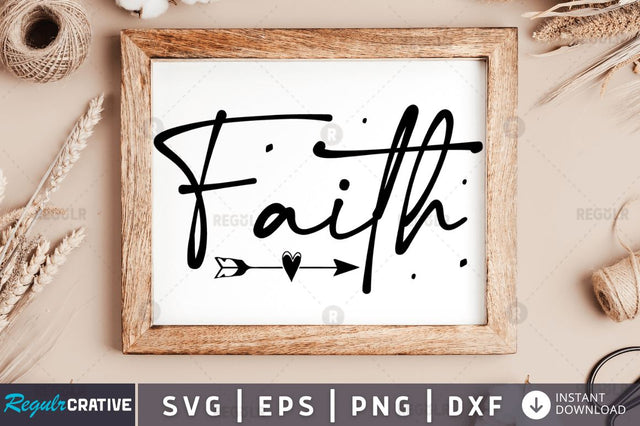Faith SVG SVG Regulrcrative 