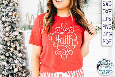 Faith SVG SVG Wispy Willow Designs 