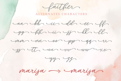 Faither Font Zeenesia Std 