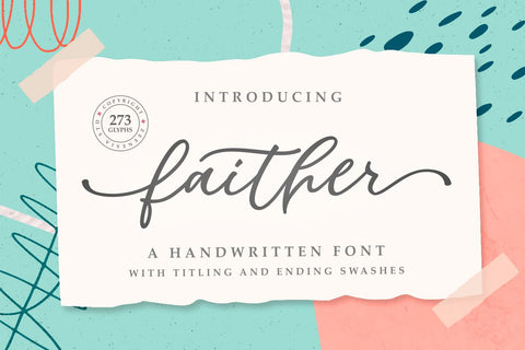 Faither Font Zeenesia Std 