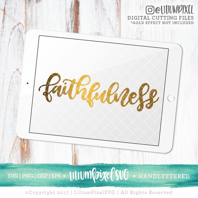Faithfulness SVG Lilium Pixel SVG 