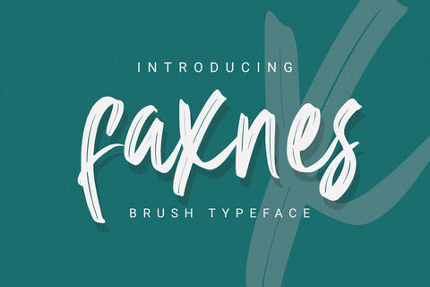 Faknes - Handwritten Font Dumadistyle 