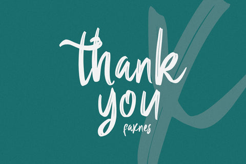 Faknes - Handwritten Font Dumadistyle 