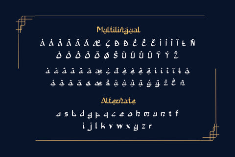 Fakodi Font twinletter 