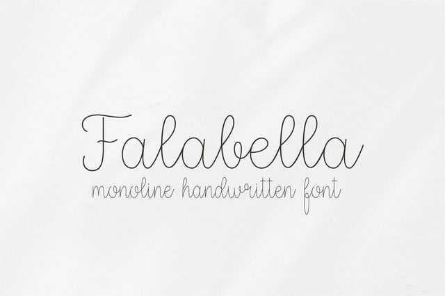 Falabella Font Sunday Nomad 