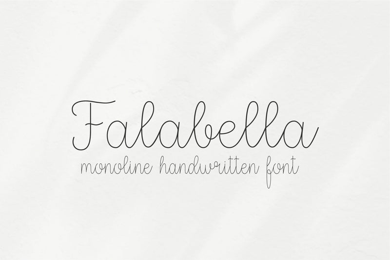 Falabella Font Sunday Nomad 