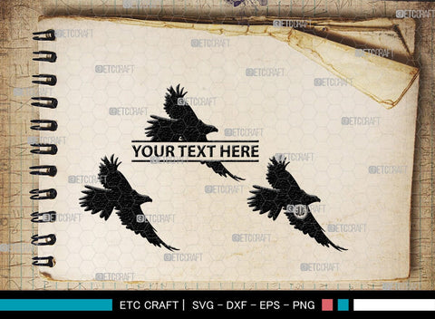 Falcon Bird Monogram, Falcon Bird Silhouette, Falcon Bird SVG, Bird Svg, Falcon Svg, Predator Bird Svg, SB00261 SVG ETC Craft 