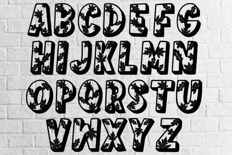Fall Alphabet A-Z Svg eps ai png pdf SVG zafrans studio 
