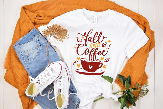 Fall And Coffee SVG Cut File SVG dapiyupi store 