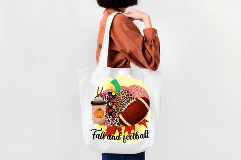 Fall and football Sublimation SVGArt 