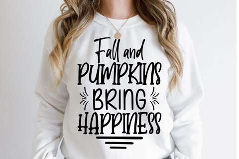 Fall and Pumpkins Bring Happiness svg SVG orpitasn 