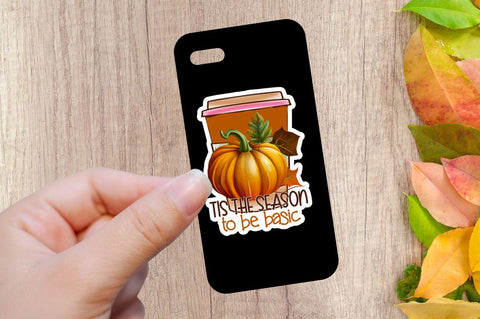 Fall Autumn Printable Stickers Bundle Sublimation Regulrcrative 