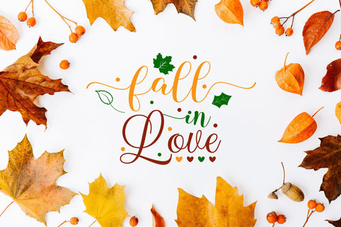 Fall Autumn Quote svg Bundle SVG SmmrDesign 