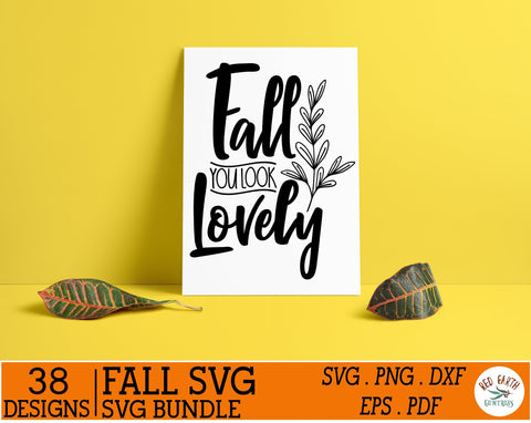 Fall Autumn Quotes and Monogram frames bundle SVG,Gnome svg SVG Redearth and gumtrees 