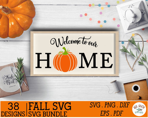 Fall Autumn Quotes and Monogram frames bundle SVG,Gnome svg SVG Redearth and gumtrees 