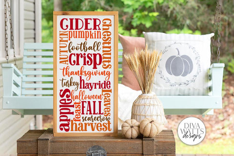 Fall / Autumn SVG Bundle of 24 Designs | Sign Making SVG SVG Diva Watts Designs 