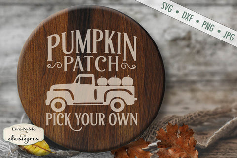Fall Autumn SVG Bundle - Pumpkin - Leaves - Truck SVG SVG Ewe-N-Me Designs 