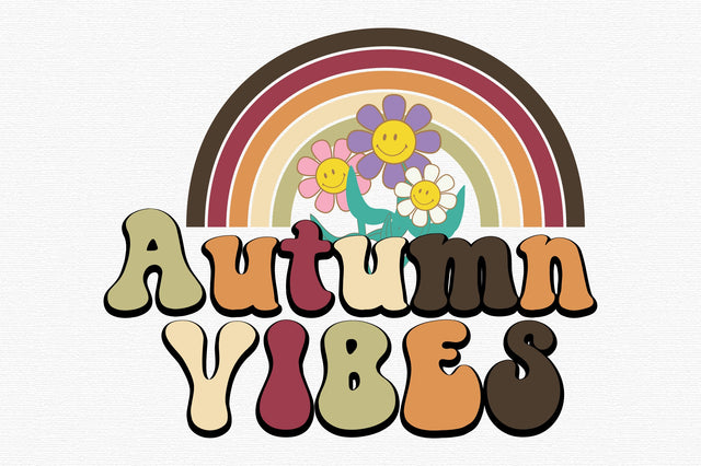 Fall Autumn Vibes SVG Design SVG designartist 