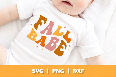 Fall Babe Retro SVG SVG Ollive Studio 