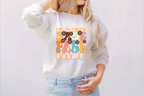 Fall Babe Sublimation SVGArt 
