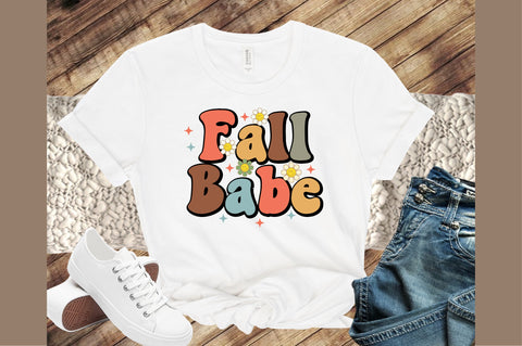 Fall Babe SVG Design SVG designartist 