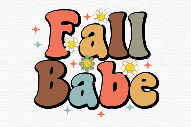 Fall Babe SVG Design SVG designartist 