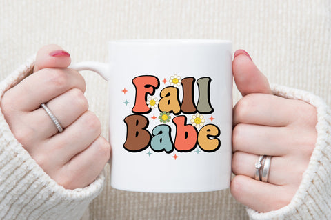 Fall Babe SVG Design SVG designartist 