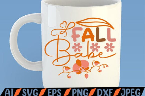 Fall Babe SVG SVG MStudio 