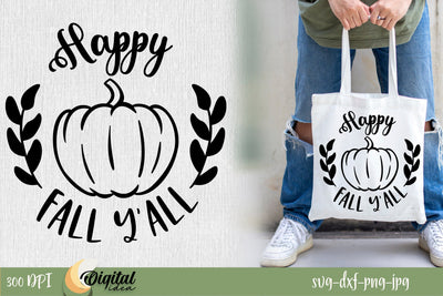 Fall Black inscription SVG . Happy Fall SVG. SVG Evgenyia Guschina 