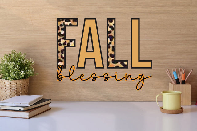 Fall blessing sublimation Sublimation SVGista 