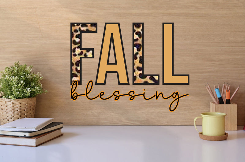Fall blessing sublimation Sublimation SVGista 