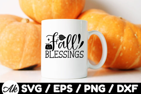 Fall blessings svg SVG akazaddesign 