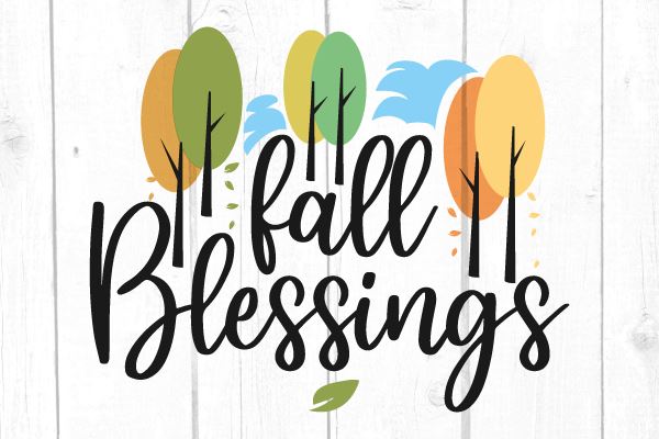 Fall Blessings Svg SVG cricutfilesmg 