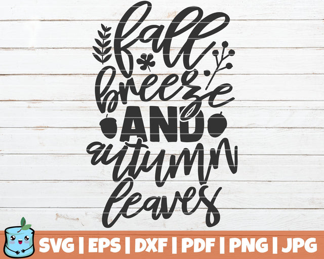 Fall Breeze And Autumn Leaves SVG MintyMarshmallows 