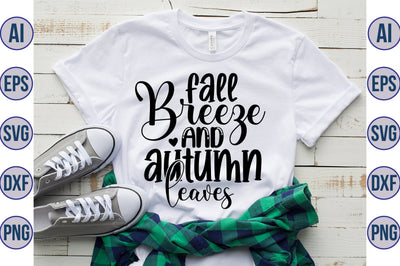 fall breeze and autumn leaves svg SVG orpitasn 
