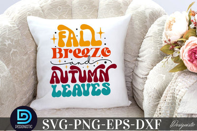 Fall breeze and autumn leaves, Thanksgiving SVG SVG DESIGNISTIC 