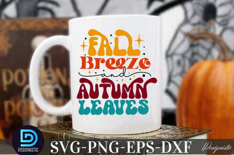 Fall breeze and autumn leaves, Thanksgiving SVG SVG DESIGNISTIC 