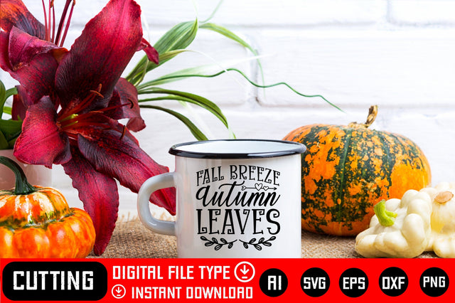 Fall Breeze Autumn Leaves SVG CraftlabSvg29 