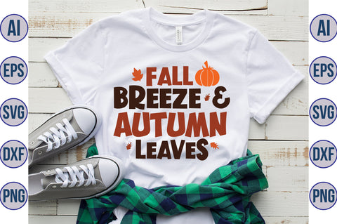 Fall Breeze & Autumn Leaves svg SVG orpitasn 