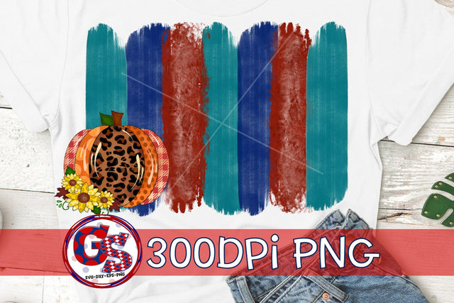 Fall Brushstrokes PNG Sublimation Greedy Stitches 