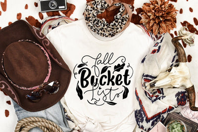 Fall Bucket list SVG SVG dapiyupi store 