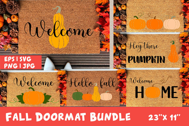 Fall Doormat Bundle SVG SVG Helga Art 
