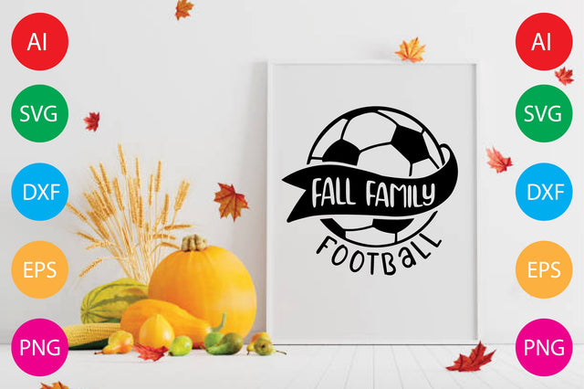 Fall Family Football SVG CraftlabSvg29 
