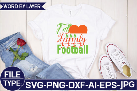 Fall Family Football SVG Cut File SVG Studio Innate 