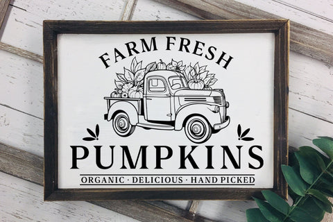 Fall Farmhouse Sign SVG, Friends Family Fall SVG SVG CraftLabSVG 